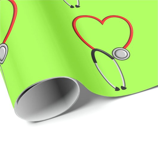 Medizinisches Geschenkpapier (Rolleneckpunkt)