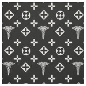 Medizinisches Gewebe. Logo für Ärzte Stoff (Muster)