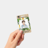 Medizinisches ID-Logo des Mitarbeiter-Fotos Person Ausweis (Handheld)