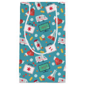 Medizinisches Ikonen-Muster Kleine Geschenktüte (Vorderseite)