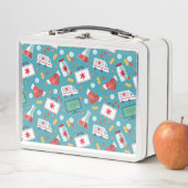 Medizinisches Ikonen-Muster Metall Brotdose (Beispiel)