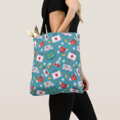 Medizinisches Ikonen-Muster Tasche (Von Nahem)