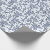 Medizinisches Illustrationsmuster Geschenkpapier (Ecke)
