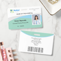 Medizinisches Krankenhaus Krankenpfleger Foto-ID-A