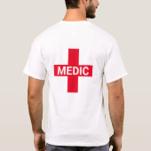 Medizinisches Kreuz T-Shirt (Rückseite)