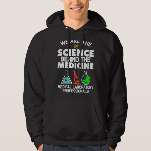 Medizinisches Laboratorium Science Labrador Tech Hoodie (Vorderseite)