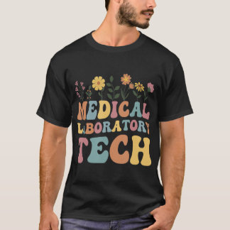 Medizinisches Laboratorium Tech Groovy Labrador We T-Shirt