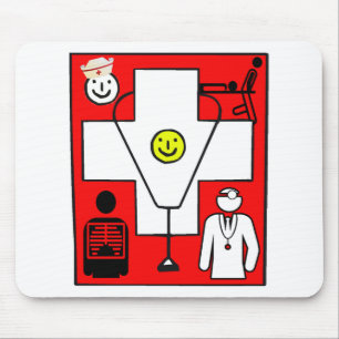 MEDIZINISCHES LOGO MOUSEPAD