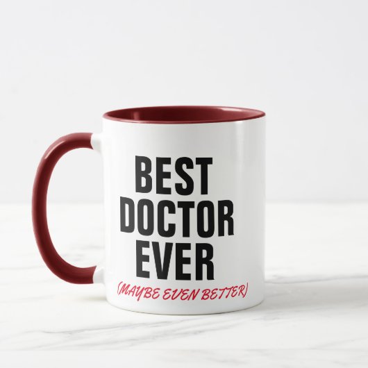 medizinisches lustiges bester Gesundheit Doktors Tasse (Links)