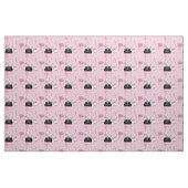 Medizinisches Muster - rosa Stoff (Fat Quarter (45,7 x 55,9 cm))