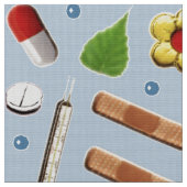 Medizinisches Muster Stoff (Nahaufnahme)