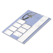 Medizinisches Notepad Notizblock (angewinkelt)