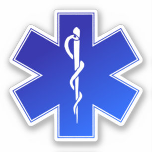 Medizinisches Notfallsymbol Aufkleber