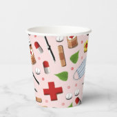 Medizinisches Party Pappbecher (Rückseite)