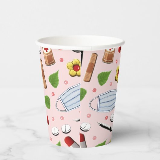 Medizinisches Party Pappbecher (Rechts)