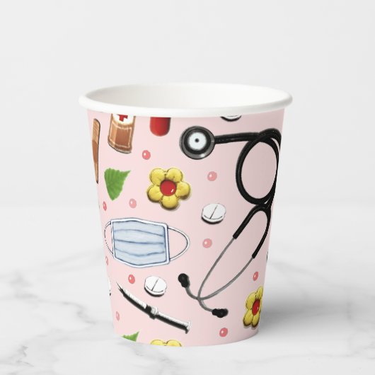 Medizinisches Party Pappbecher (Vorderseite)