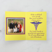 Medizinisches Personal Dankeschön Karte (Innenseite)