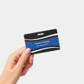 Medizinisches Personal Moderne ID-Abzeichen Ausweis (Handheld)