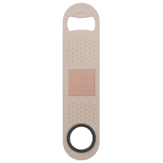 Medizinisches Pflaster - Flaschenöffner (Vorderseite)