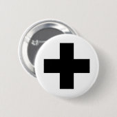Medizinisches queres medizinisches Leben, das Button (Vorne & Hinten)