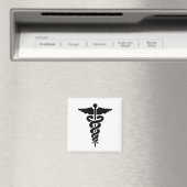 Medizinisches Symbol Caduceus Magnet (In Situ (Geschirrspüler))