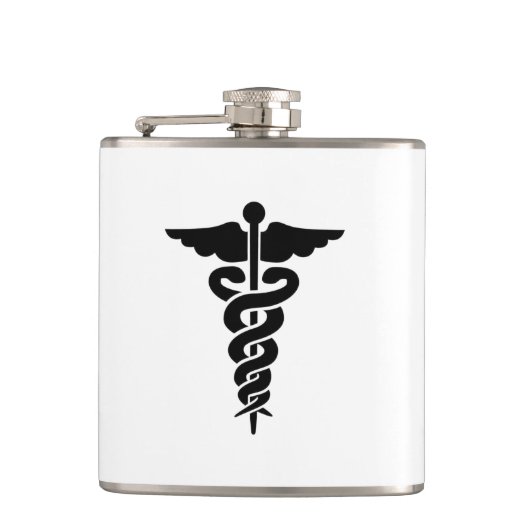 Medizinisches Symbol Flachmann (Vorderseite)