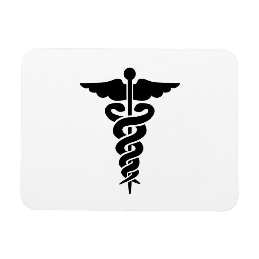 Medizinisches Symbol Magnet (Horizontal)