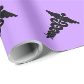 Medizinisches Symbol-Packpapier Geschenkpapier (Rolleneckpunkt)