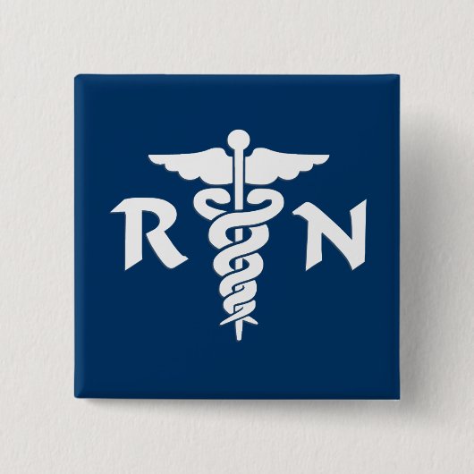 Medizinisches Symbol RN Button (Vorderseite)