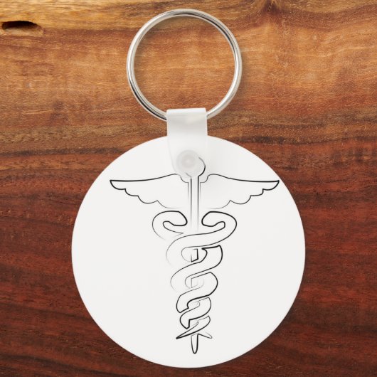 Medizinisches Symbol Schlüsselanhänger (Vorderseite)