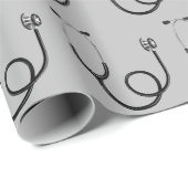 Medizinisches Thema Geschenkpapier (Rolleneckpunkt)