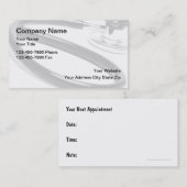 Medizinisches Thema Terminkarte (Vorne/Hinten)