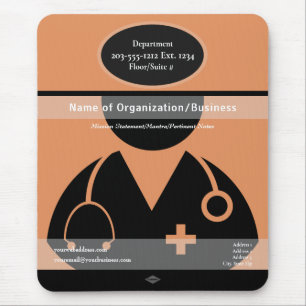 Medizinisches Thema Werbe-Mausepad HAMbyWG Mousepad