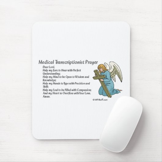 Medizinisches Transkriptionsgebet Mousepad (Mit Mouse)