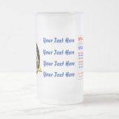 Medizinisches universelles mattglas bierglas (Mittel)