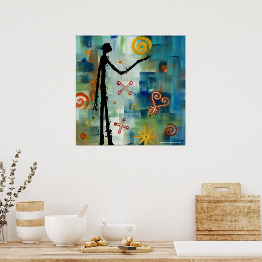 Medizinmann (Printmedien) Poster (Küche)