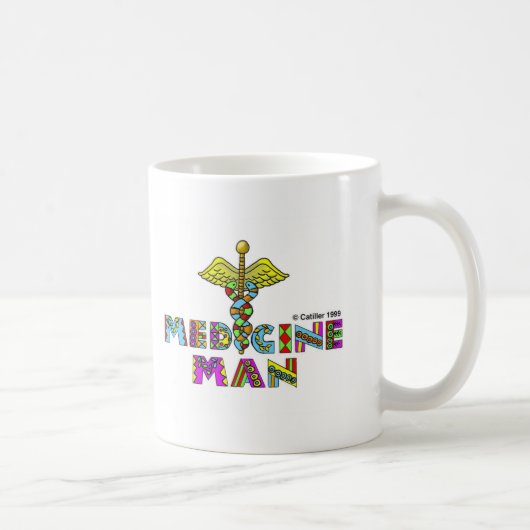Medizinmann-Tasse Kaffeetasse (Rechts)