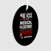 Medizinphlebotomist Ornament (Vorderseite)
