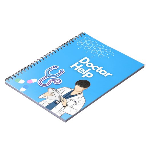 Medizinplaner | Daily Planner l Notebook Notizblock (Linke Seite)