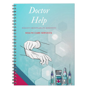 Medizinplaner Medical Notebook Notizblock