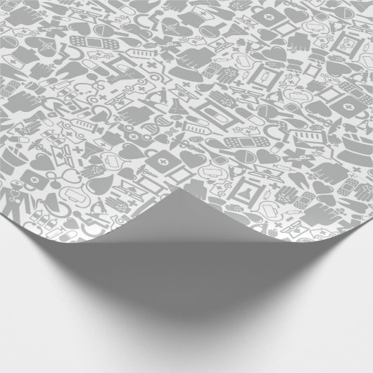 Medizinprodukte Geschenkpapier (Ecke)