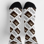 Medizinpsychologie Philosophie William James Quote Socken (Oben)