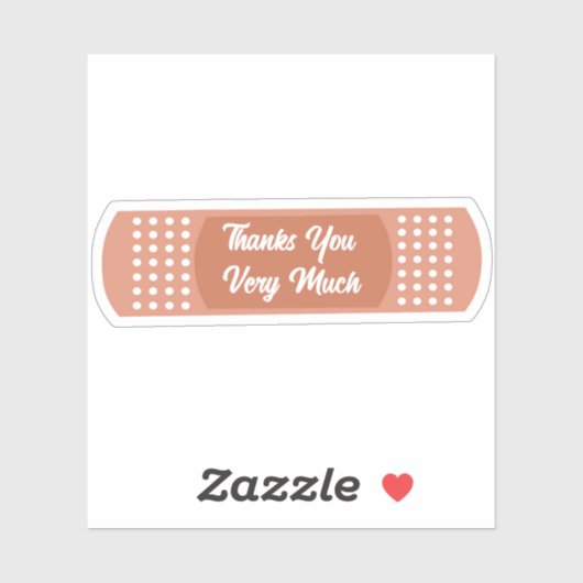 Medizinputz Aufkleber (Blatt)