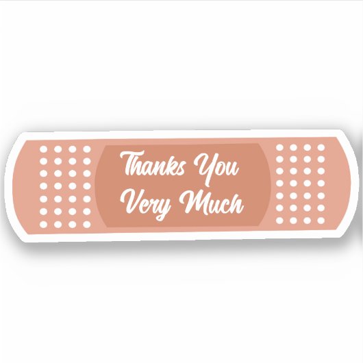 Medizinputz Aufkleber (Vorderseite)