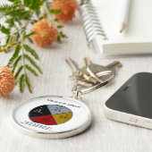 Medizinrad Grosser Premium-Schlüsselanhänger Schlüsselanhänger (Seite)