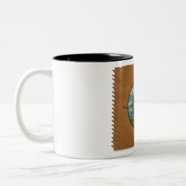Medizinrad-Kaffeetasse Zweifarbige Tasse