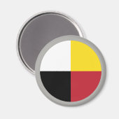 Medizinrad Magnet (Vorderseite/Rückseite)