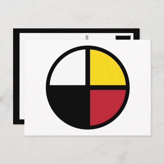 Medizinrad Postkarte (Vorne/Hinten)