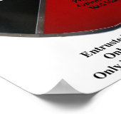 Medizinrad Worte 27x35cm Poster (Ecke)