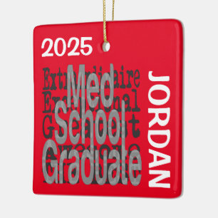 Medizinstudent Absolvent Extraordinaire BENUTZERDE Keramikornament